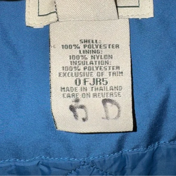 Vintage L.L. Bean Women's Winter Parka in Dark Blue Size Large - Picture 9 of 10